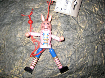 Елочное украшение Фигурка-марионетка