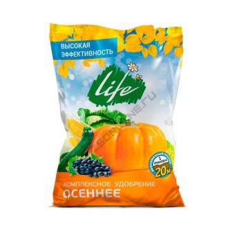 Удобрение Осеннее Life 0.9кг 