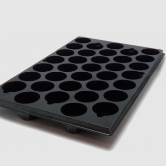 Кассета для рассады 35 круг 52*31*5 объем ячейки 125мл ТехноКомплекс