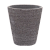 Кашпо керамическое теракот VASO ORCHID BASIC ETRUSCA 22,5/26,5см серо-коричневый 