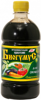 Удобрение Биогумус СИЛА ЖИЗНИ для Овощей и томатов, 1 л