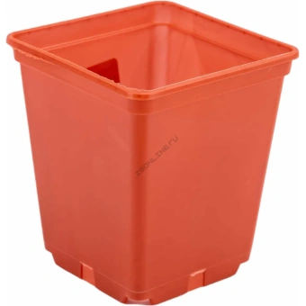 Горшок для рассады 0,25л 7х7х8. цвета в асс. арт. А5500