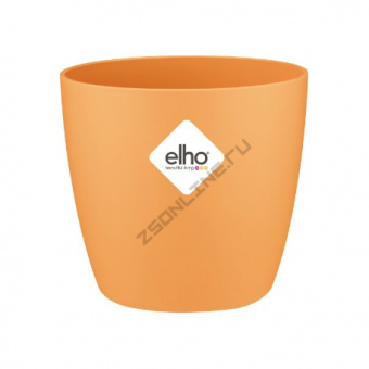 Кашпо пластиковое ELHO оранжевое, d-7 см