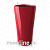 Кашпо Дельта 15, красное, с системой полива