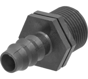 Адаптер для трубки капельного полива с внешней резьбой 3/4" на 16мм (2шт)