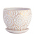 Кашпо керамическое Астра классика бе./жемч.d20см 25-123