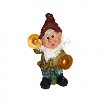 Гном Бах с тарелками