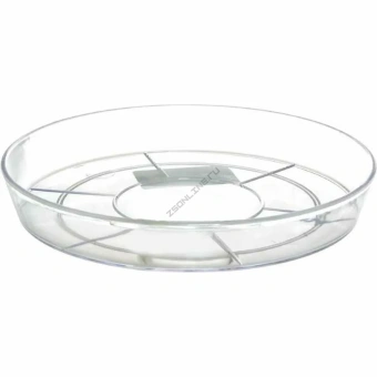 Поддон пластиковый d-10см прозрачный