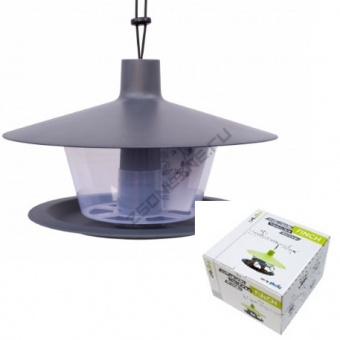 Кормушка для птиц Finch в коробке антрацит (anthracite)
