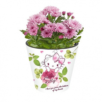 Горшок для цветов London Hello Kitty  Любовь