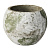 Кашпо креам. CACHEPOT TAIGA d13 h11см GG16265