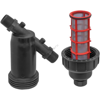 Фильтр механической очистки воды сетчатый, разборный 3/4"