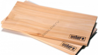 Weber кедровые доски для копчения 2 шт