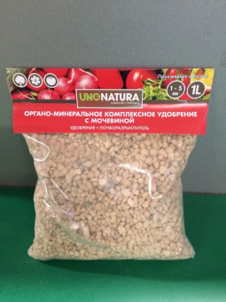 Удобрение органическое комплексное с мочевиной UNONATURA, 1 л
