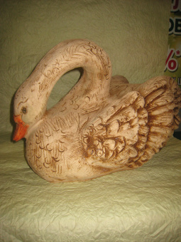 Фигура садовая Лебедь Г
