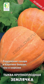 Тыква крупноплодная Землячка (А)(ЦВ) 10шт.